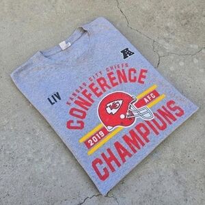 Kanas City Mens Size 2XL AFC Championship Longsleve t-shirt